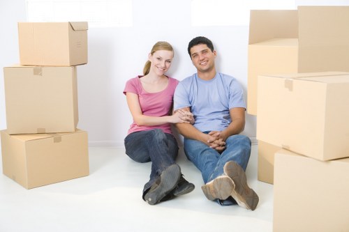 Commercial removals van service in South East London