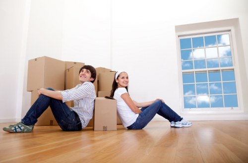 Furniture transport support in Rotherhithe